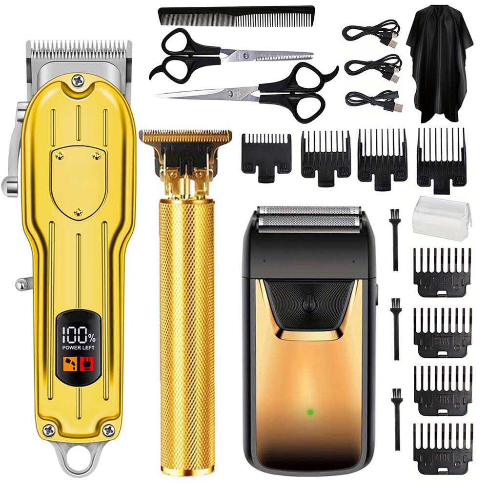Mens Grooming Barber - Professional Hair Clippers/Hair Trimmer/Beard Shaver for