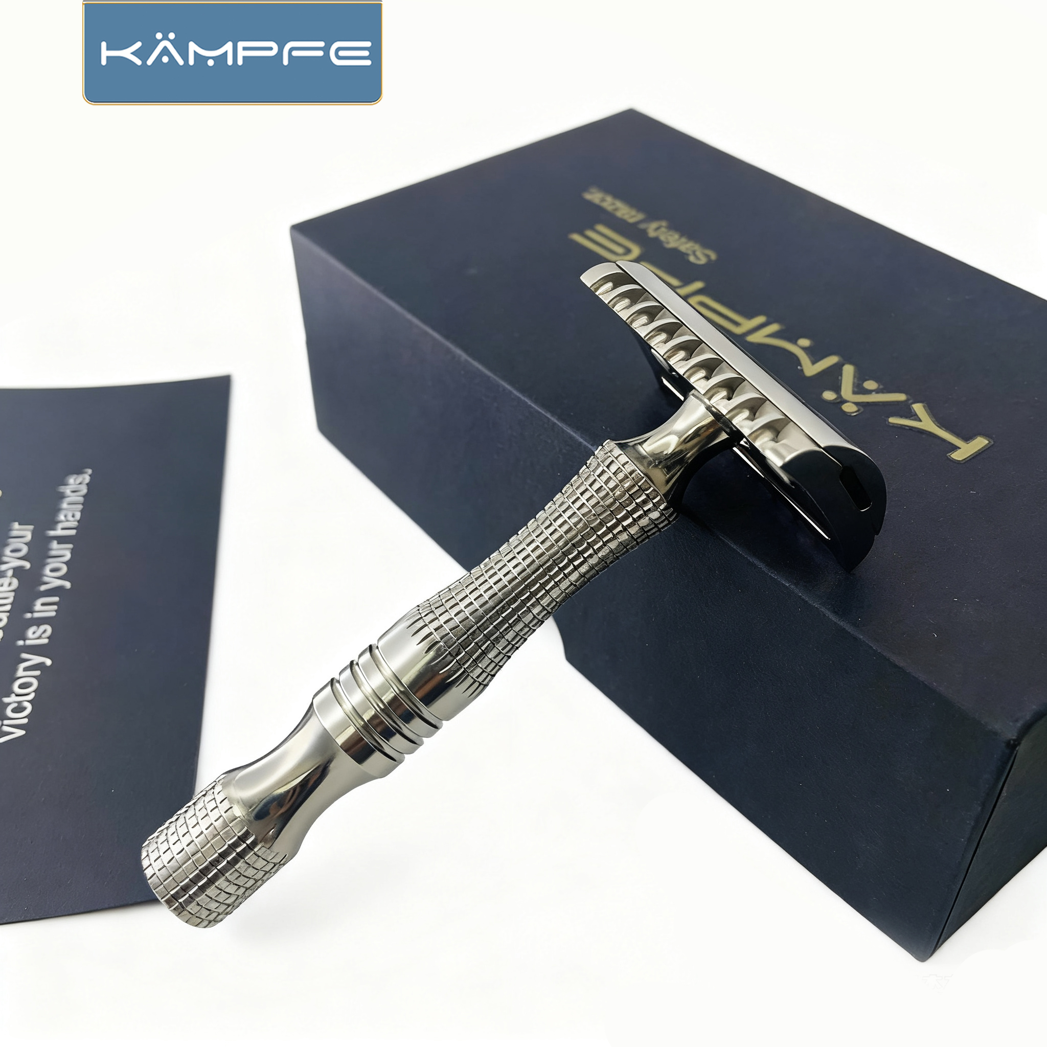 Mens Grooming Barber - Kampfe Manual Safety Razor for Men