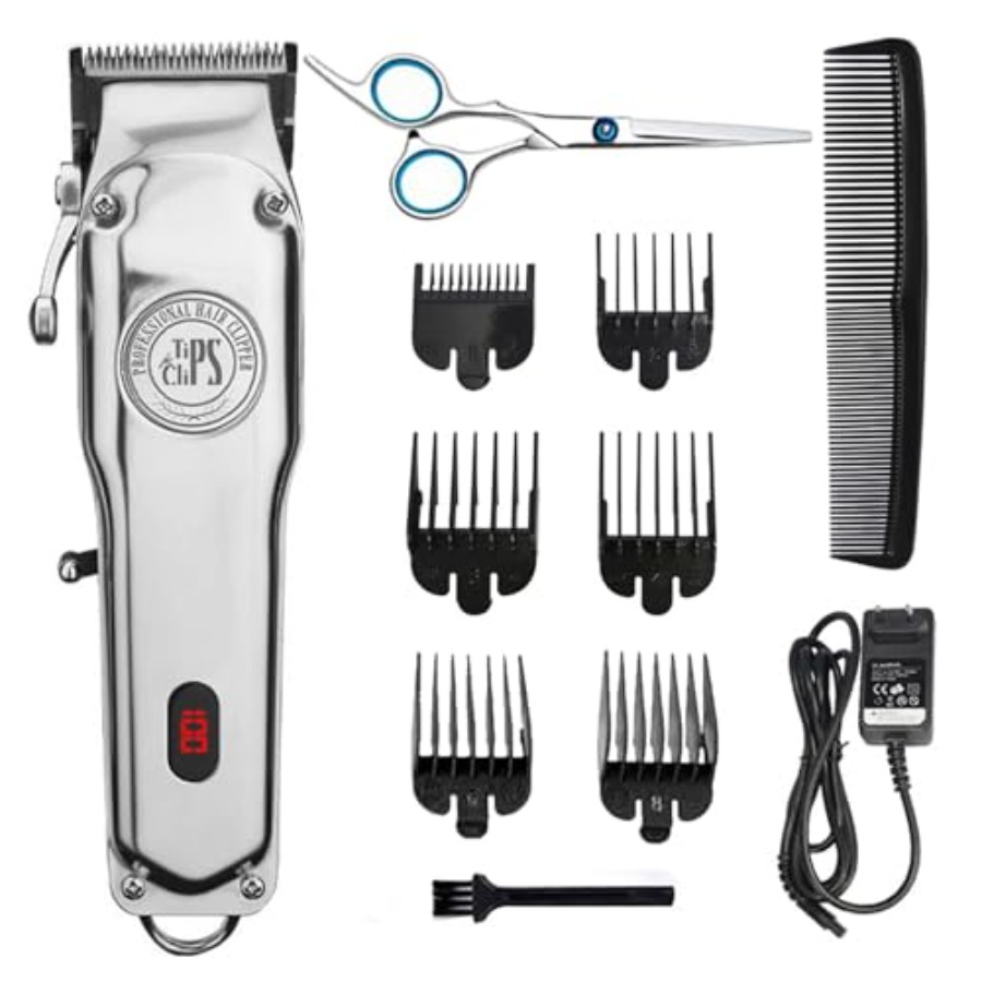 Mens Grooming Barber - Cordless Hair Clippers for Men -