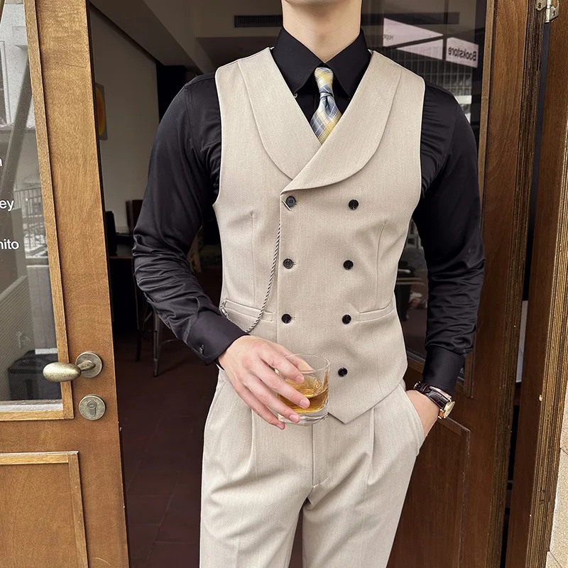 Men'S Grooming Club - ( Vest + Pants) Men Luxury