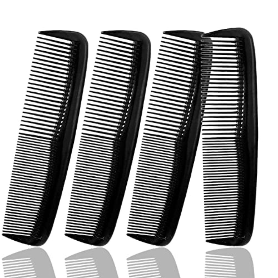 Comb Fine Tooth - Hair care 4-pack comb set for