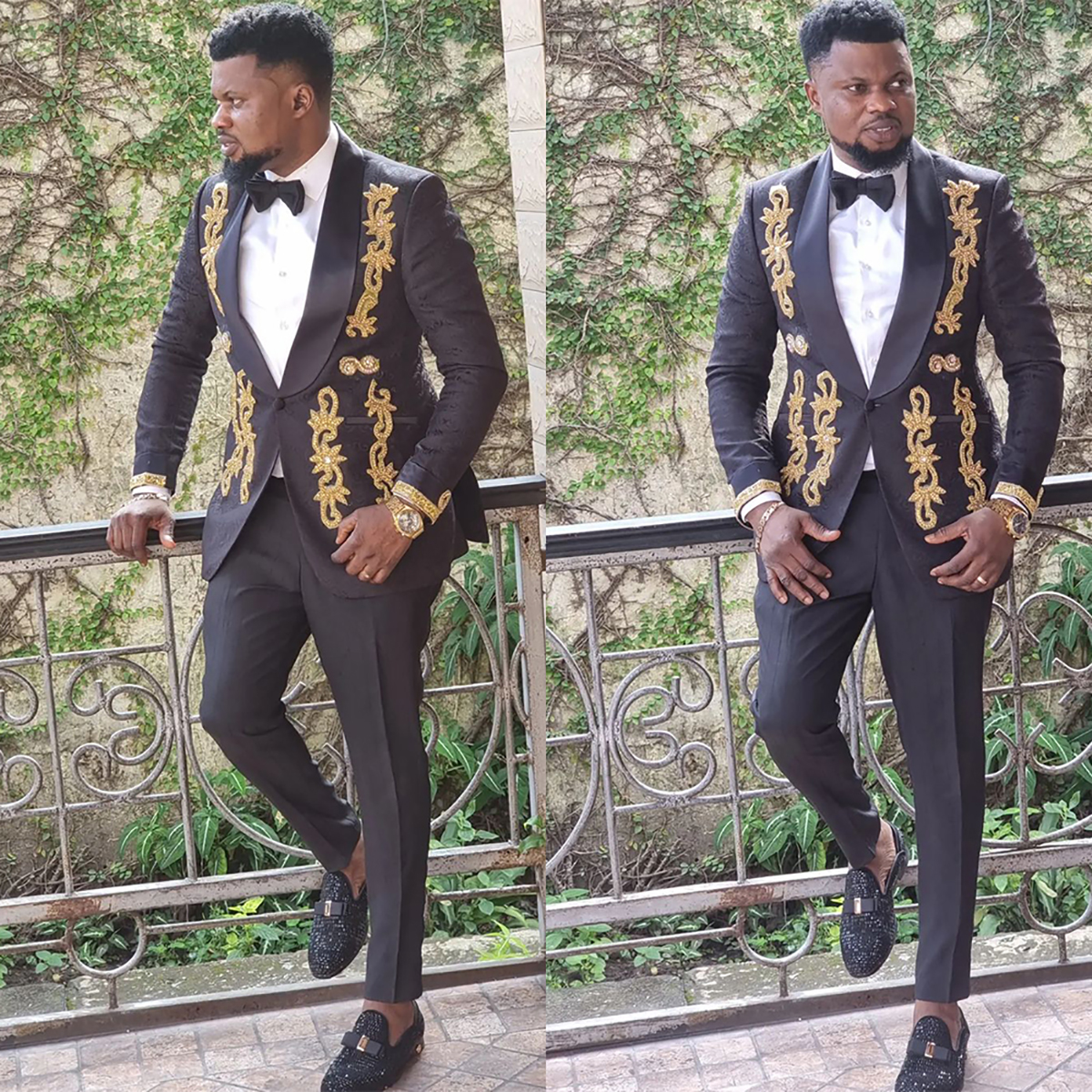 Men'S Grooming Daily - Luxury Men Suit Tailor-Made 2 Pieces