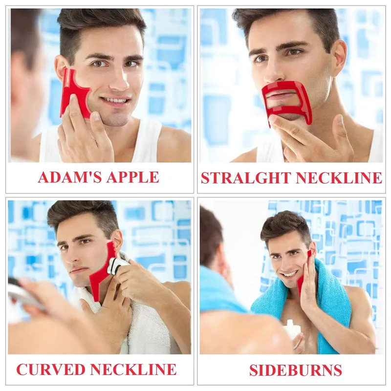 2/4Pcs Men's Beard Combs Hair  - Mens Grooming Tools recensie en prijs