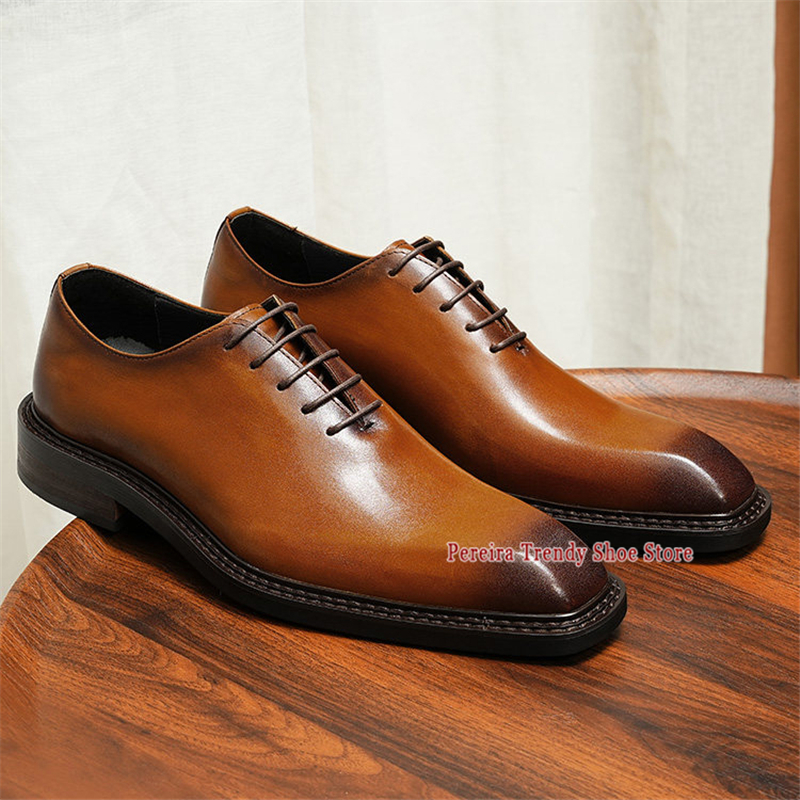Men's Business Dress Shoes Squ - Men'S Grooming Oxford recensie en prijs