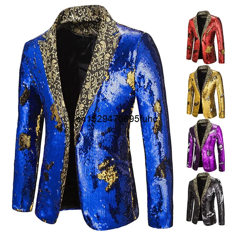 2025 aaa Blazer Shiny Sequin S - Men'S Grooming Club recensie en prijs