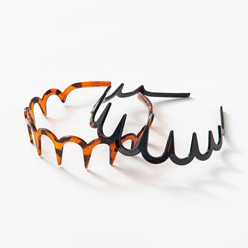 Fashion Wave Plastic Hair Band - Comb Fine Tooth recensie en prijs