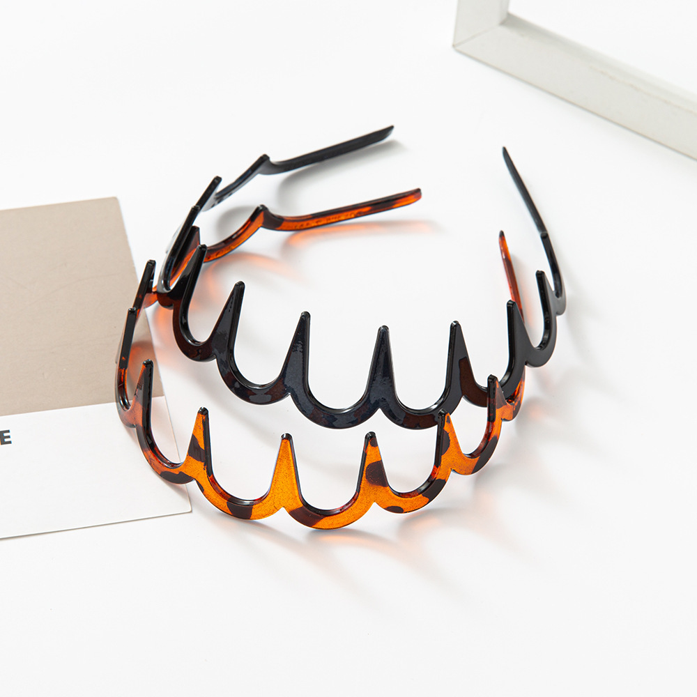 Fashion Wave Plastic Hair Band - Comb Fine Tooth recensie en prijs