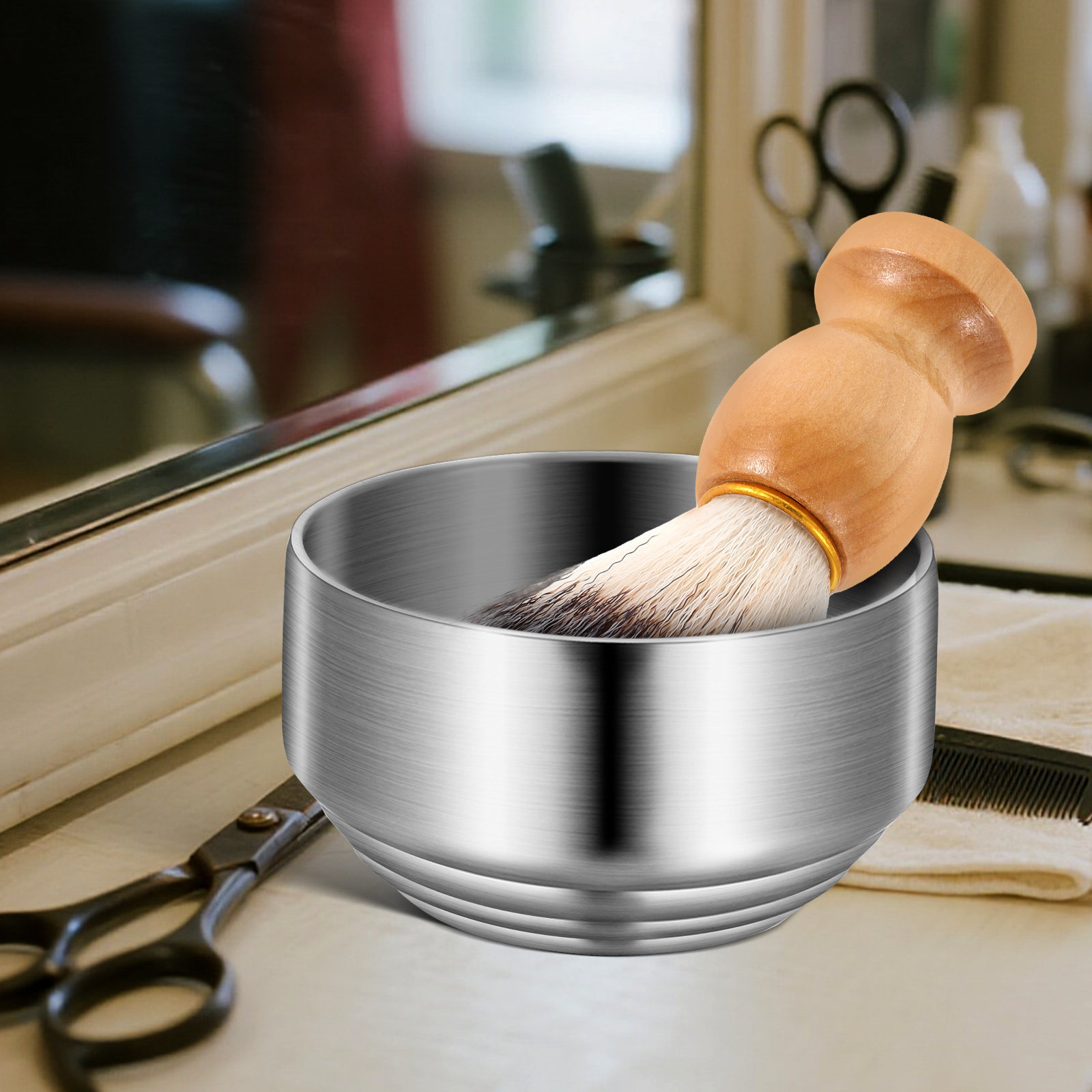 Premium Stainless Steel Shavin - Mens Grooming Tools recensie en prijs