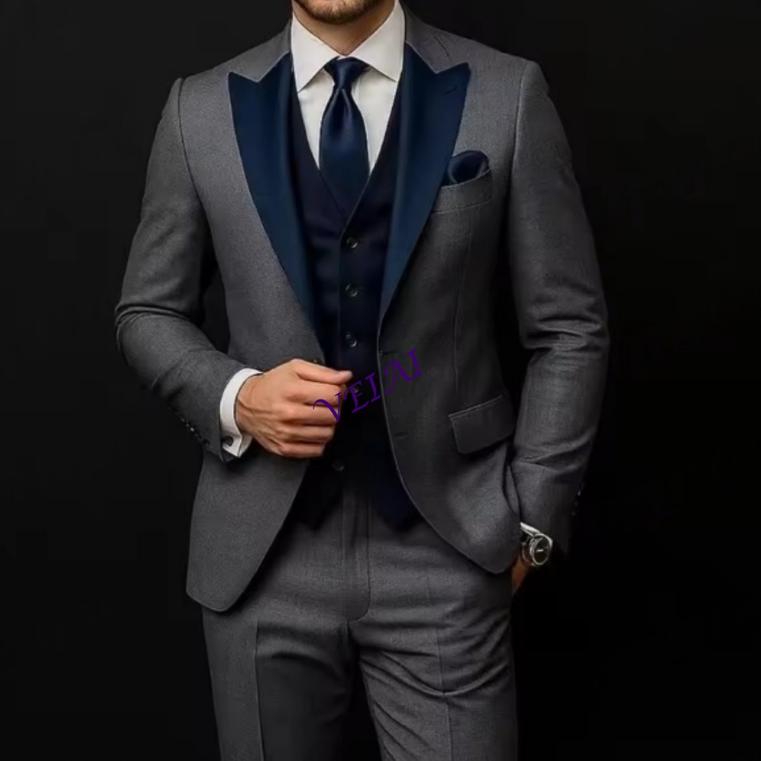 CustomizedDark Grey And Navy B - Men'S Grooming Daily recensie en prijs