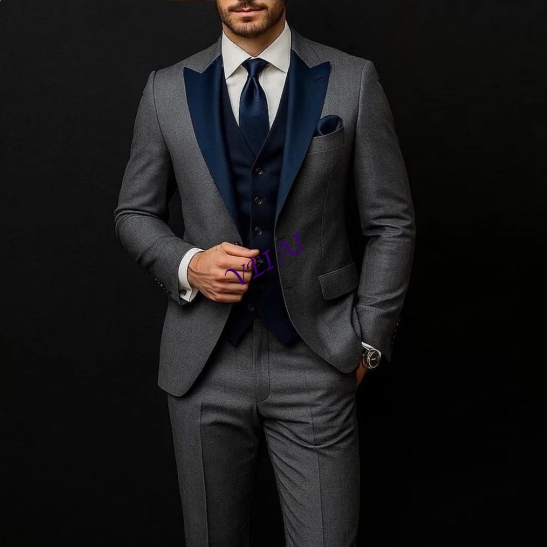 CustomizedDark Grey And Navy B - Men'S Grooming Daily recensie en prijs