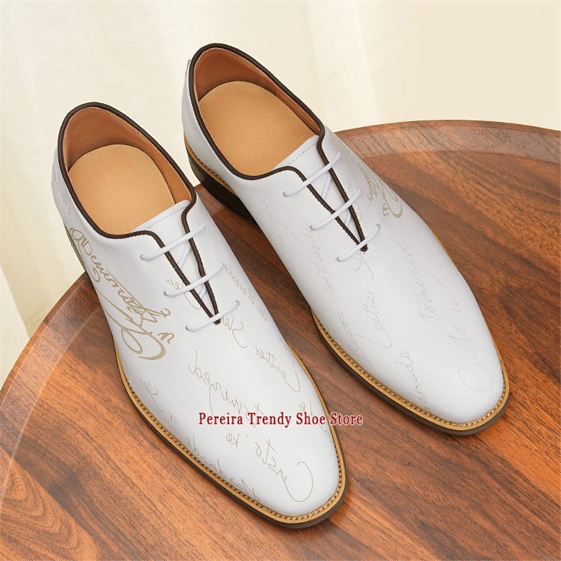 White Genuine Leather Wedding  - Men'S Grooming Oxford recensie en prijs
