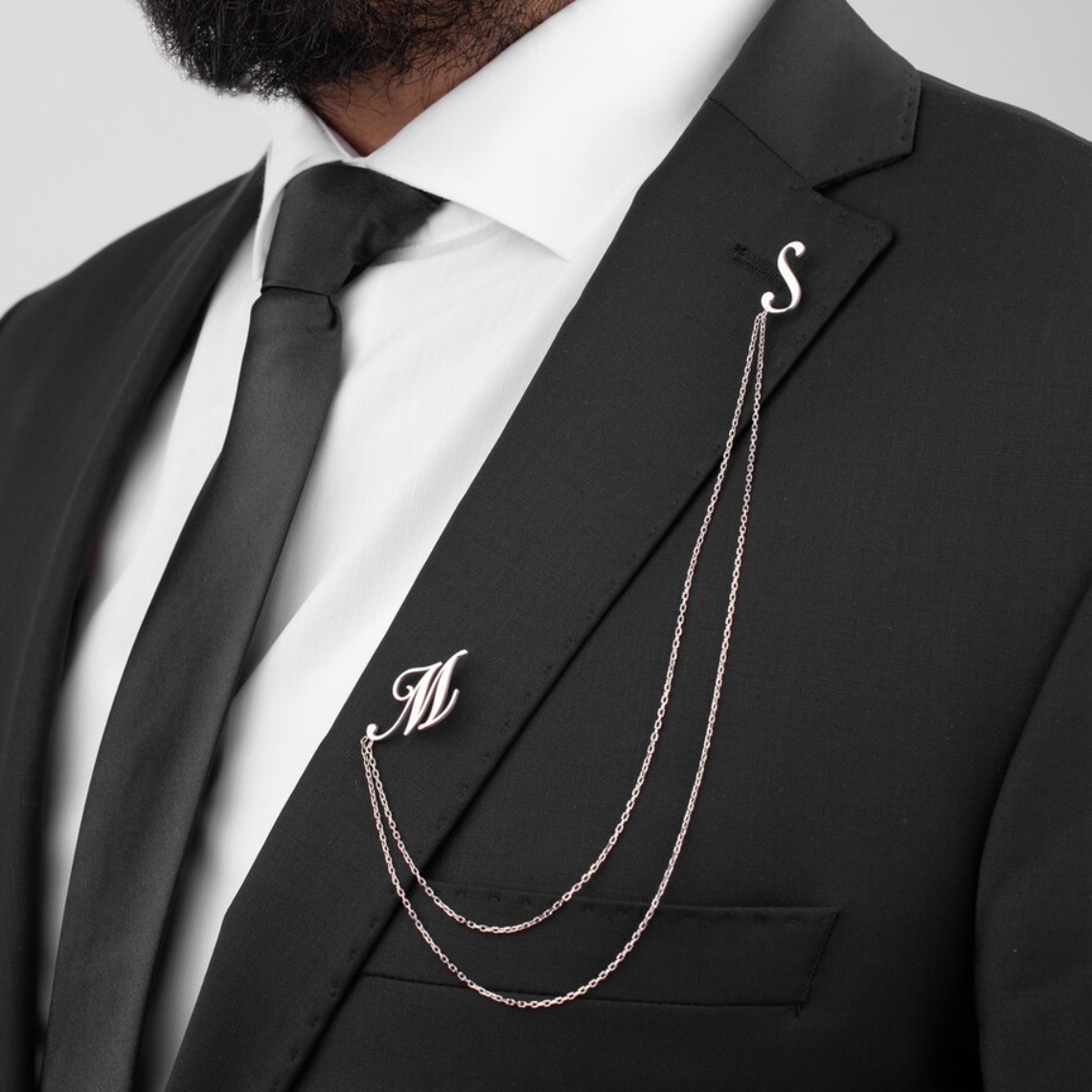Custom Double Name Brooch Men  - Men'S Grooming Daily recensie en prijs