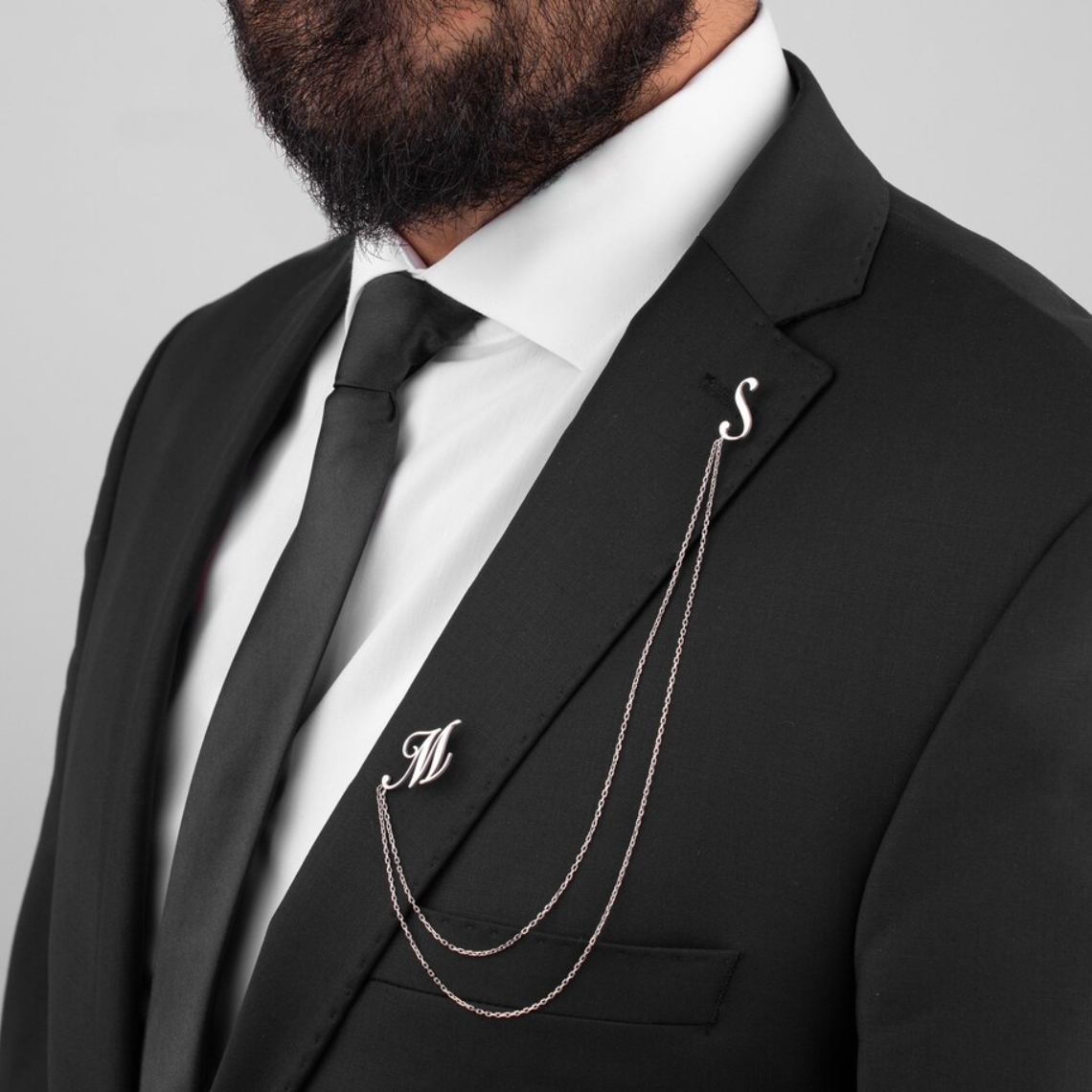 Custom Double Name Brooch Men  - Men'S Grooming Daily recensie en prijs