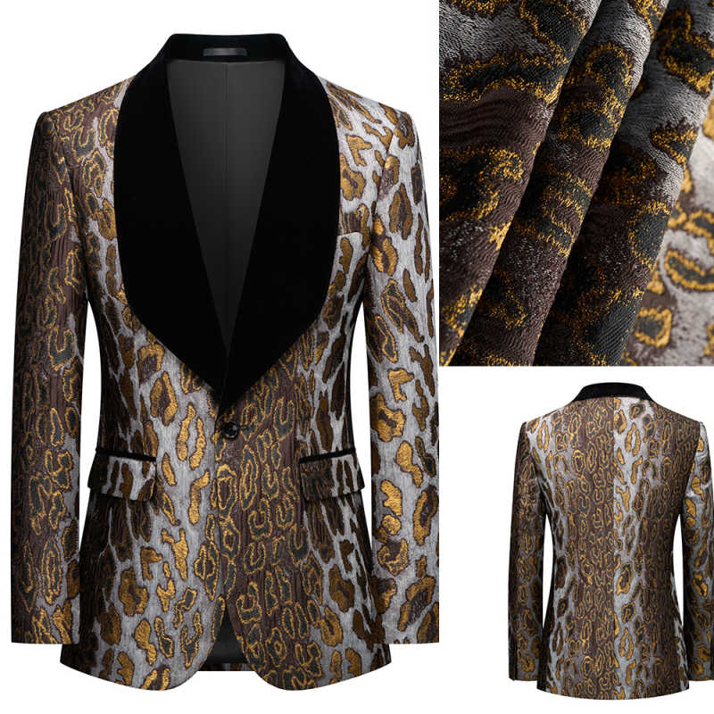 Modern Golden Patterned Jacqua - Men'S Grooming Spot recensie en prijs