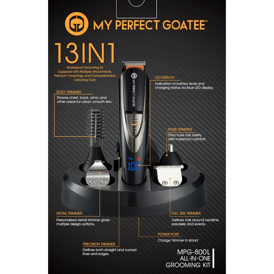 My Perfect Goatee®️ 13-in-1 Me - Men'S Grooming Bag recensie en prijs