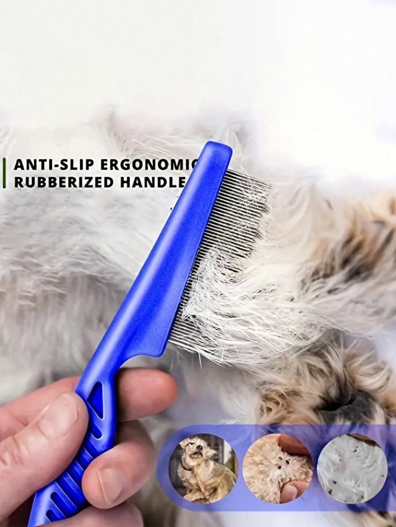 4pcs Double-Sided Pet Combs Fo - Comb Fine Tooth recensie en prijs