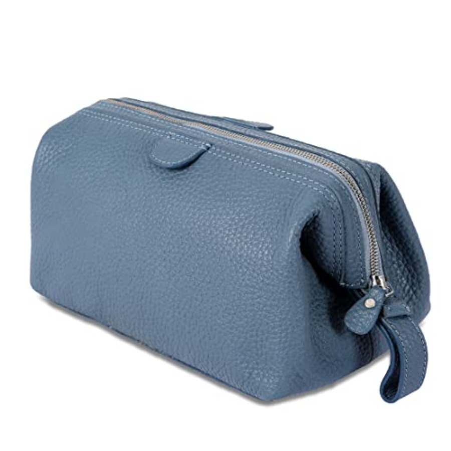 Premium Buffalo Leather Toilet - Men'S Grooming Bag recensie en prijs