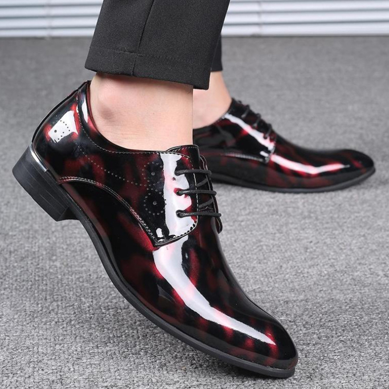 Wine Red Patent Leather Pointe - Men'S Grooming Oxford recensie en prijs