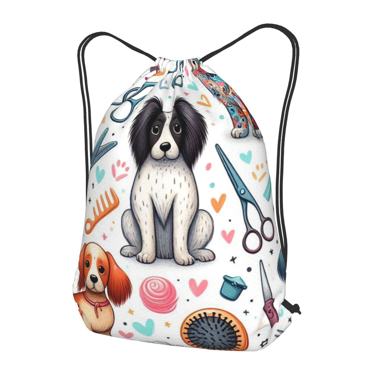 Dog Grooming Printed Backpacks - Men'S Grooming Bag recensie en prijs