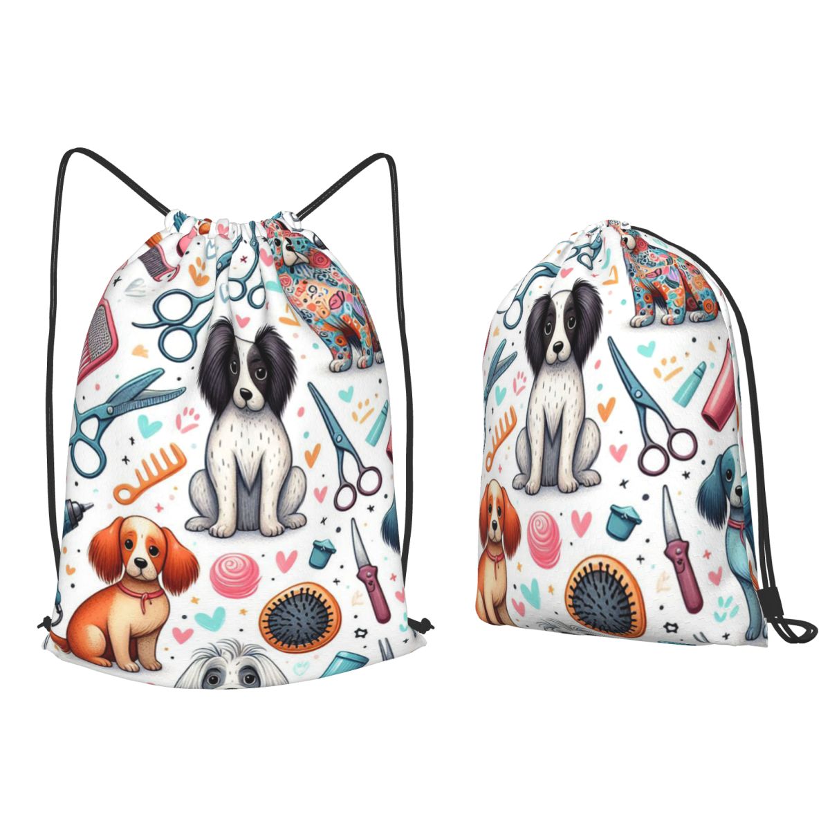 Dog Grooming Printed Backpacks - Men'S Grooming Bag recensie en prijs