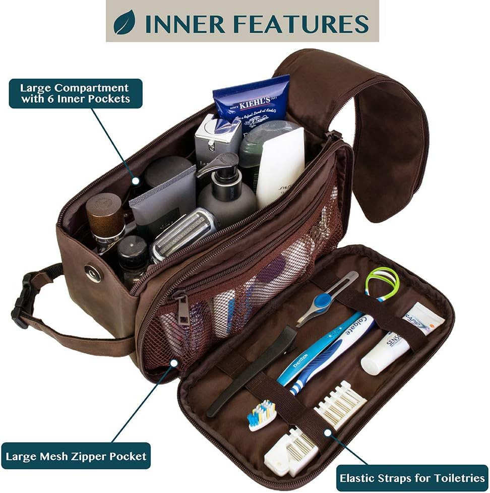 PAVILIA Toiletry Bag for Men,  - Men'S Grooming Bag recensie en prijs