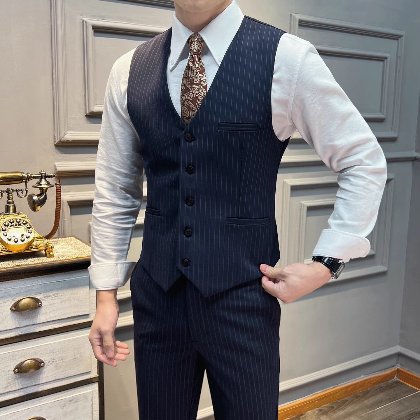5XL-M( Vest + Pants) High-end  - Men'S Grooming Club recensie en prijs