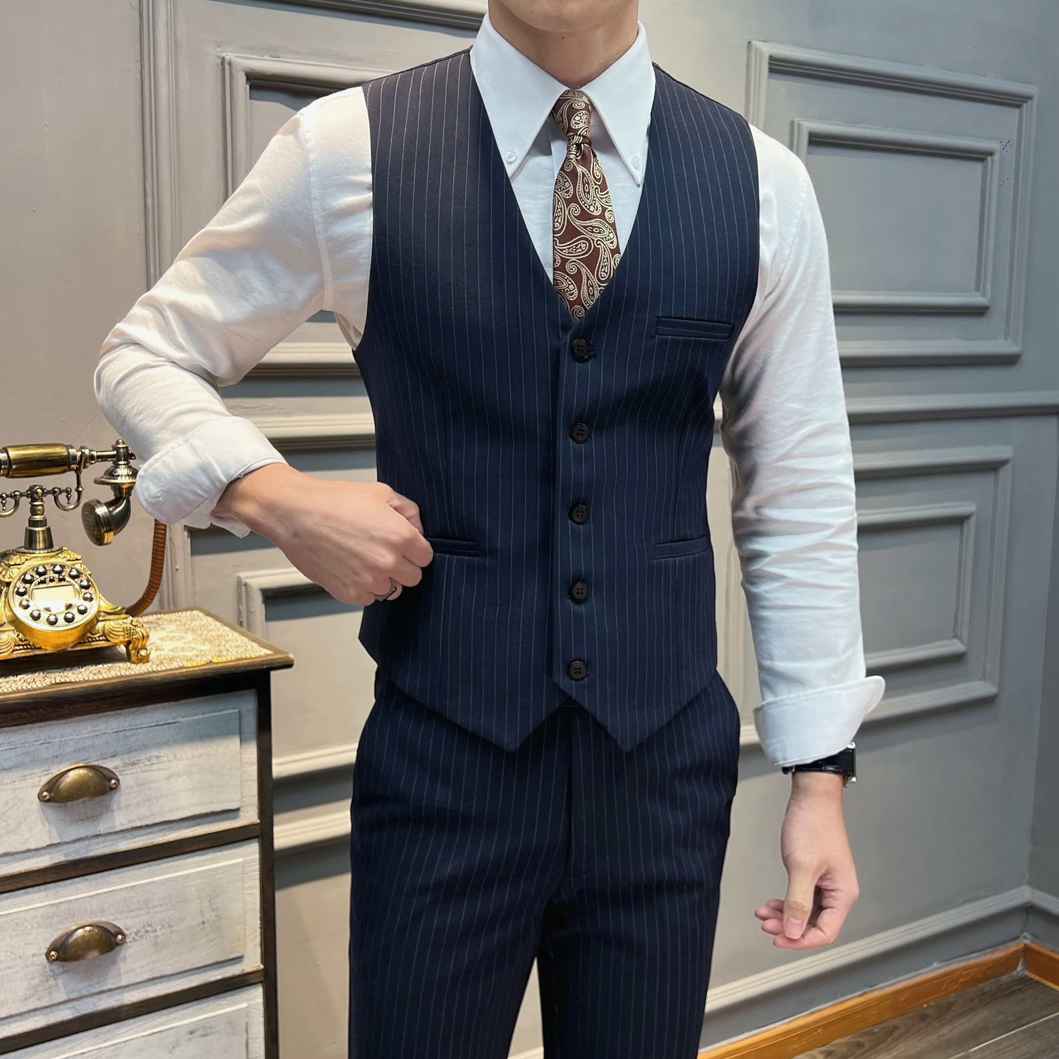 5XL-M( Vest + Pants) High-end  - Men'S Grooming Club recensie en prijs
