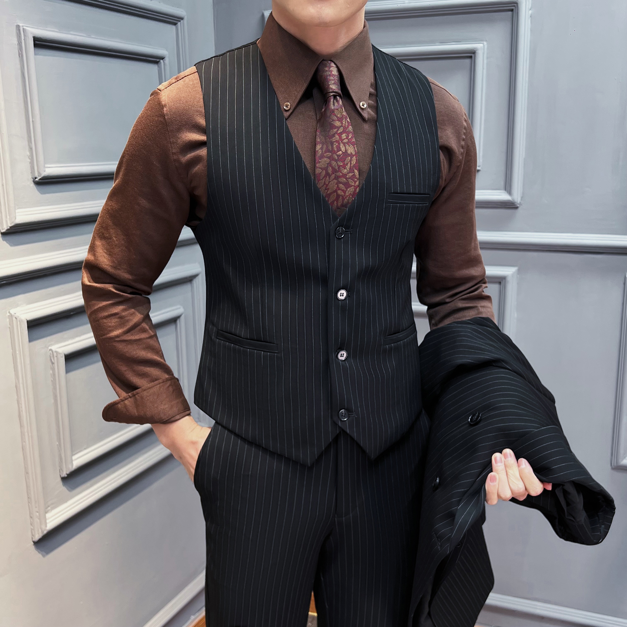 5XL-M( Vest + Pants) High-end  - Men'S Grooming Club recensie en prijs