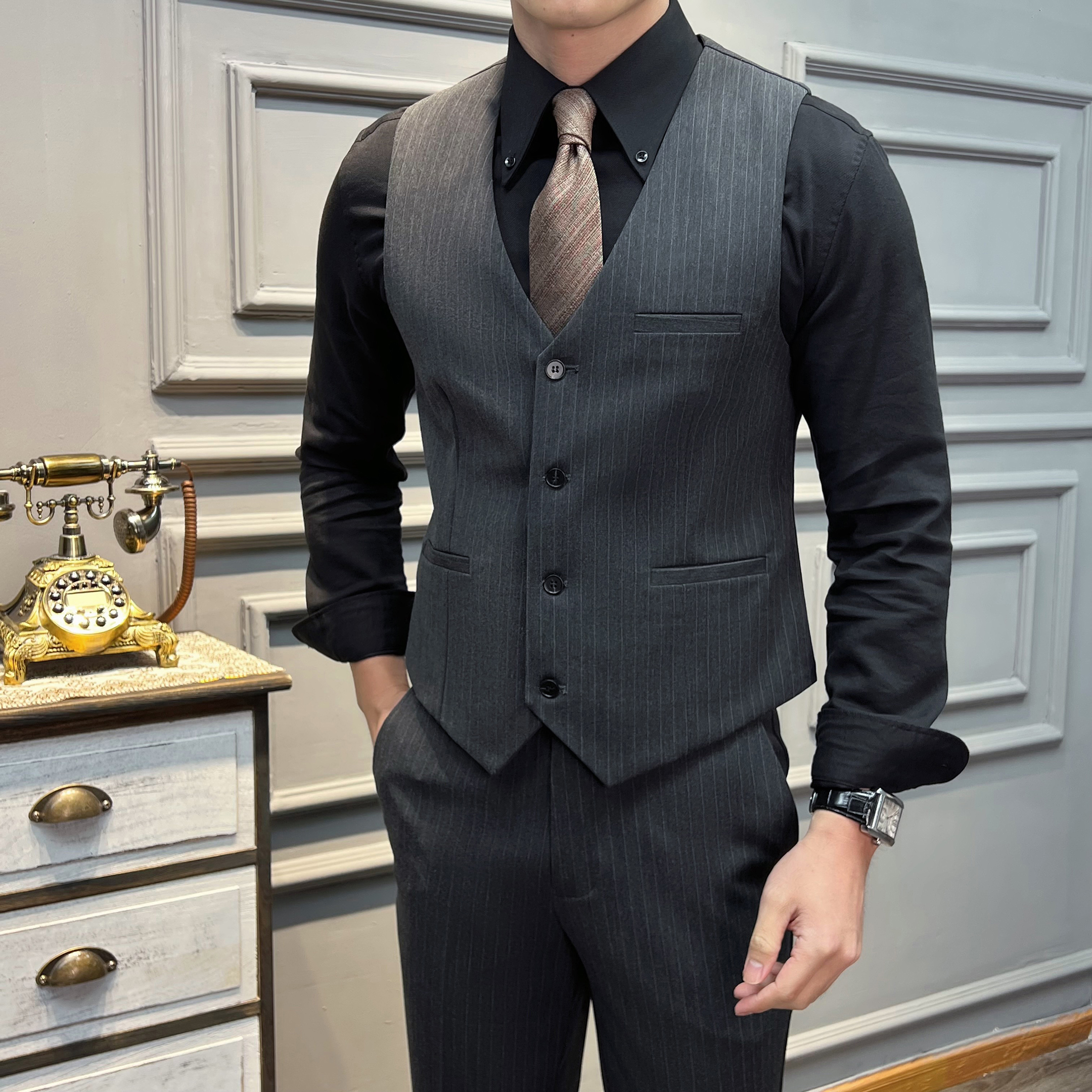 5XL-M( Vest + Pants) High-end  - Men'S Grooming Club recensie en prijs