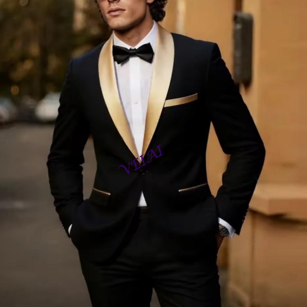 CustomizedNew Gold Lapel Black - Men'S Grooming Daily recensie en prijs