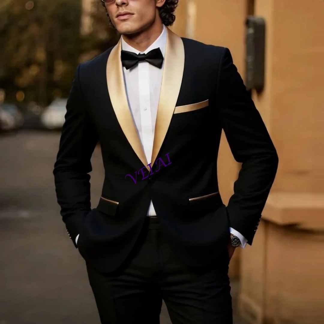 CustomizedNew Gold Lapel Black - Men'S Grooming Daily recensie en prijs