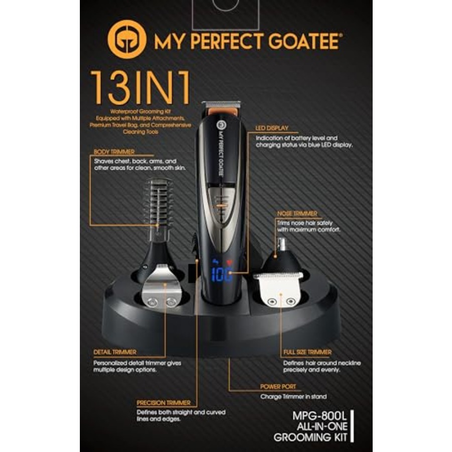 My Perfect Goatee®️ 13-in-1 Me - Men'S Grooming Bag recensie en prijs