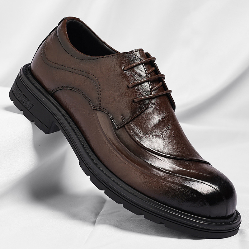 Brown Burnished Genuine Leathe - Men'S Grooming Oxford recensie en prijs