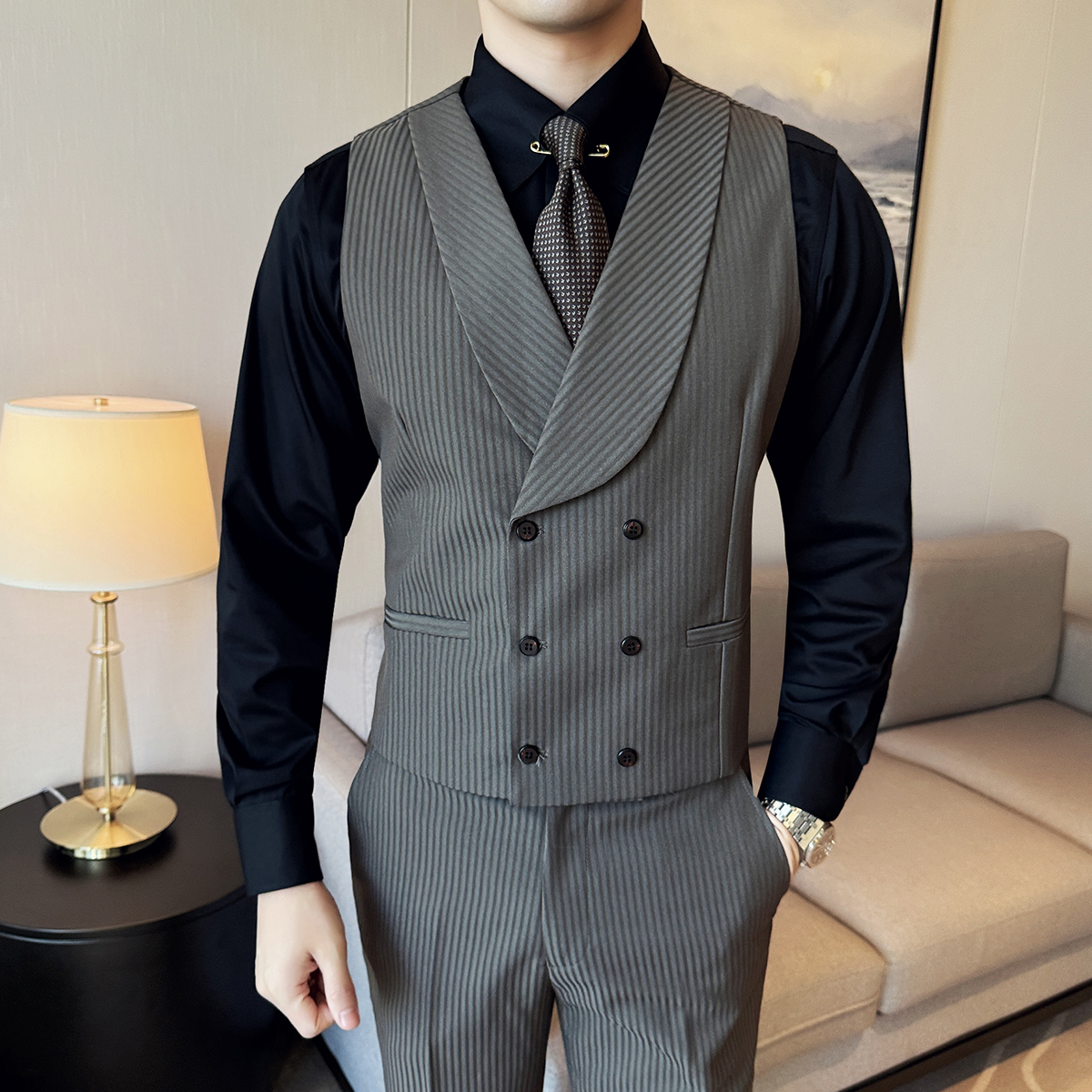 ( Vest + Pants) Men Luxury Str - Men'S Grooming Club recensie en prijs