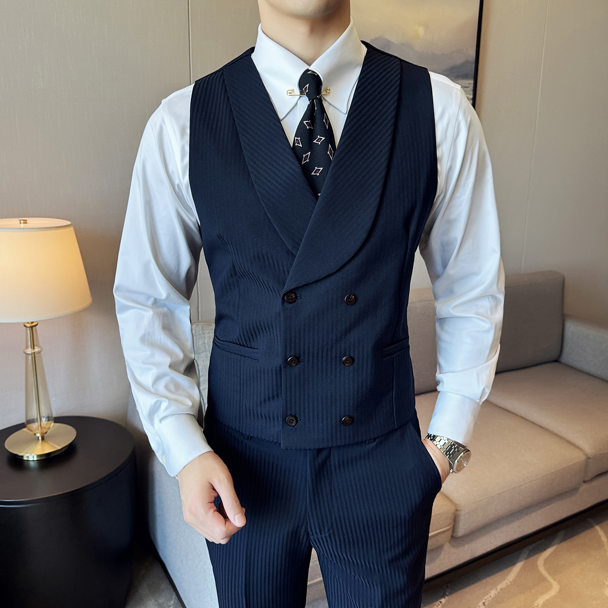 ( Vest + Pants) Men Luxury Str - Men'S Grooming Club recensie en prijs