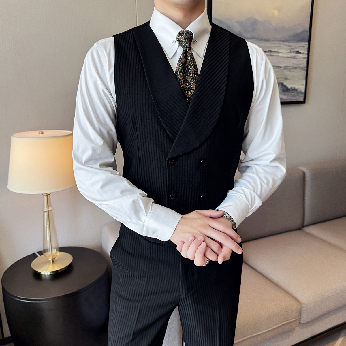 ( Vest + Pants) Men Luxury Str - Men'S Grooming Club recensie en prijs