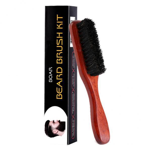 Beard Brush for Men Wooden Bri - Men'S Grooming Brush recensie en prijs