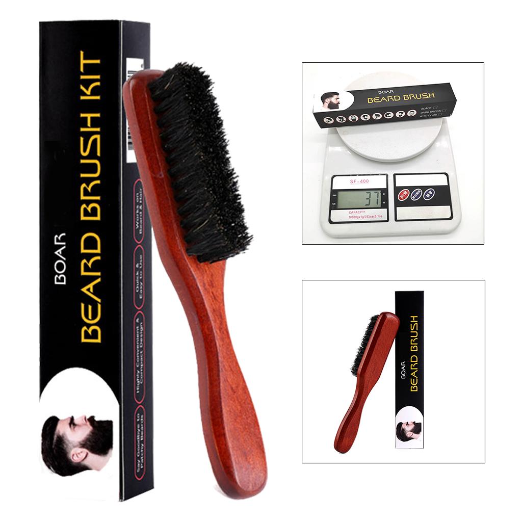 Beard Brush for Men Wooden Bri - Men'S Grooming Brush recensie en prijs