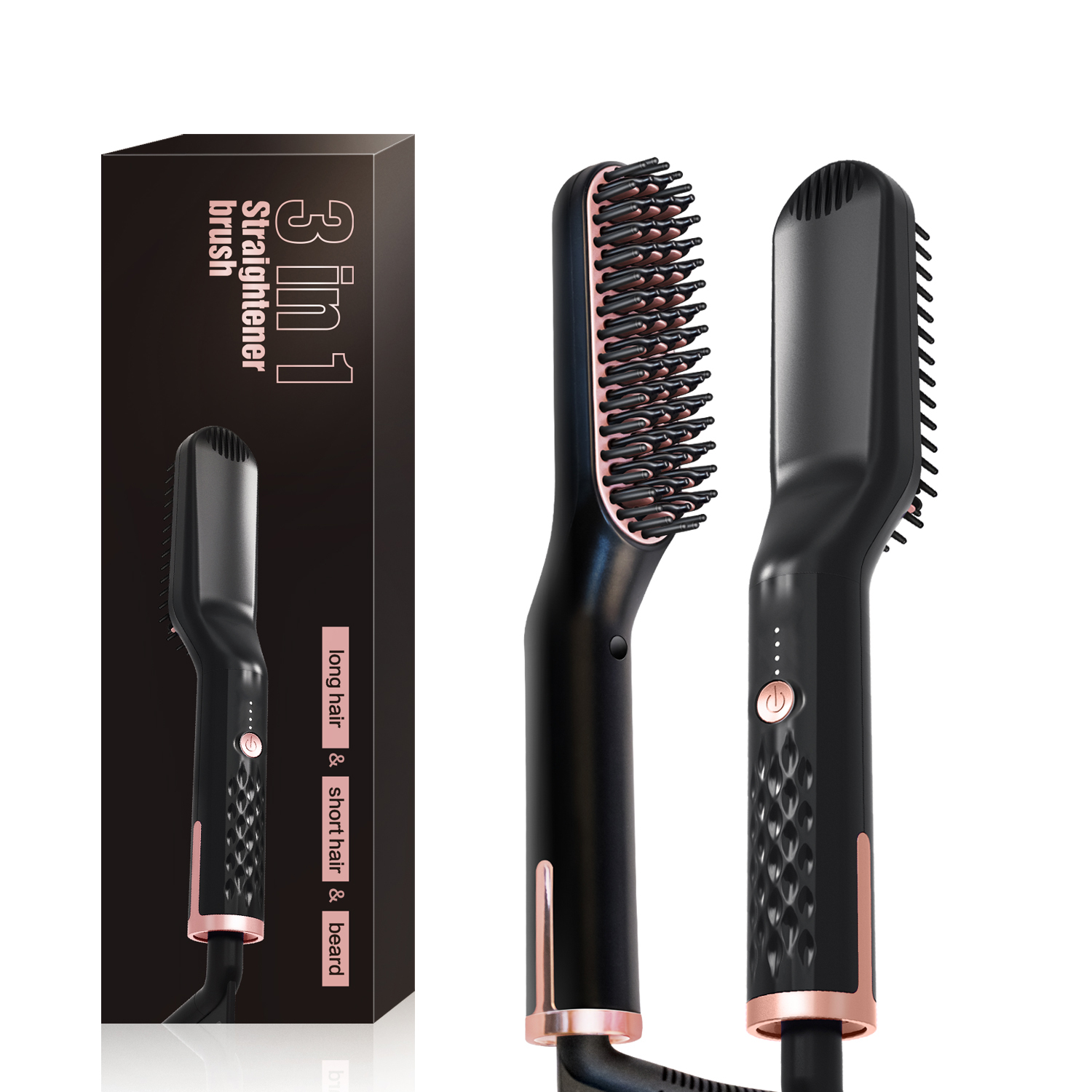 Multifunctional Hair Comb Brus - Men'S Grooming Brush recensie en prijs