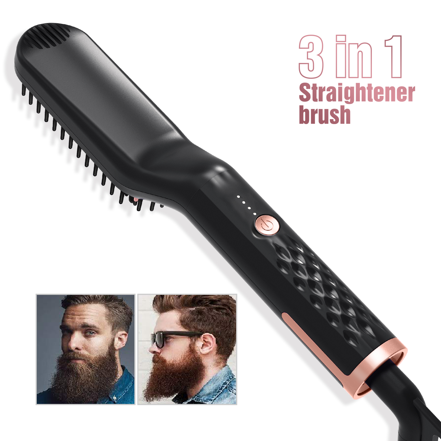 Multifunctional Hair Comb Brus - Men'S Grooming Brush recensie en prijs