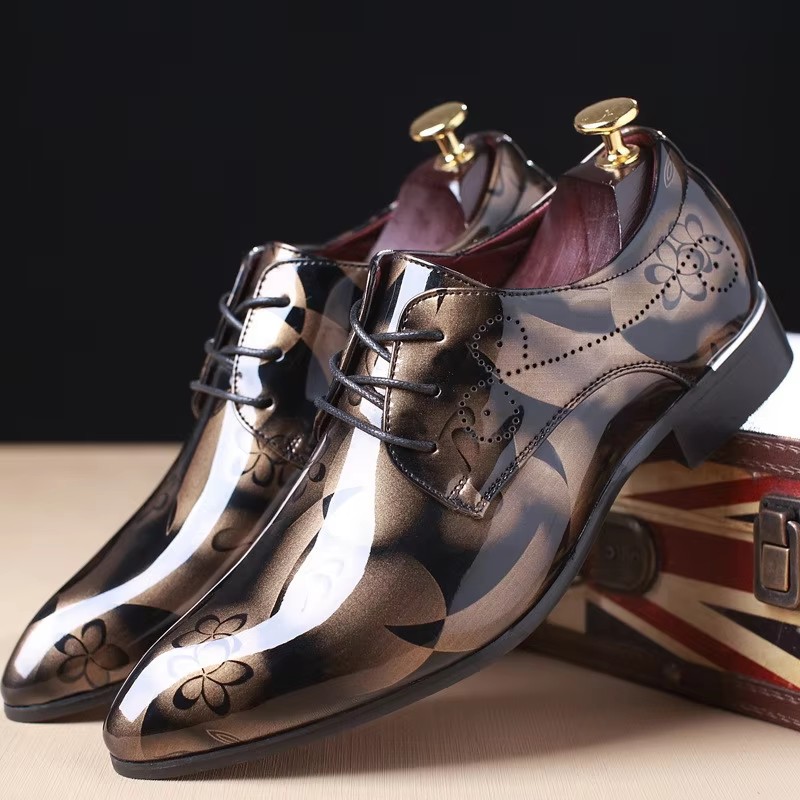 2026 Men Dress Shoes Floral Pa - Men'S Grooming Oxford recensie en prijs