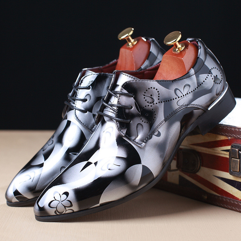 2026 Men Dress Shoes Floral Pa - Men'S Grooming Oxford recensie en prijs