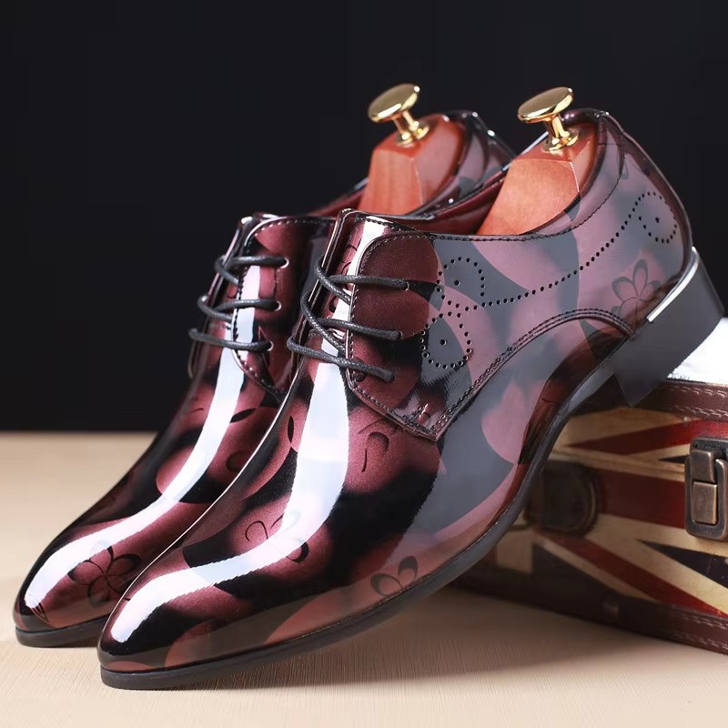 2026 Men Dress Shoes Floral Pa - Men'S Grooming Oxford recensie en prijs