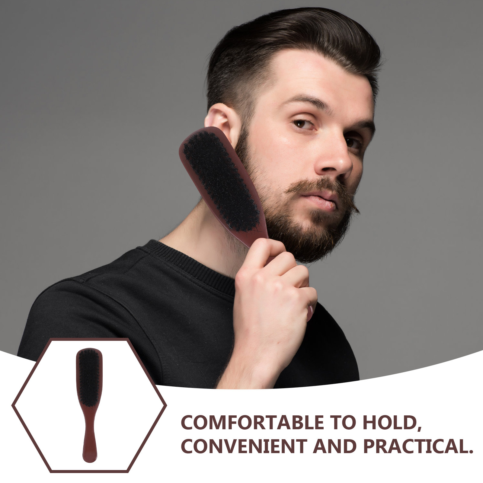 Mens Hair Brush Detangling Bea - Men'S Grooming Brush recensie en prijs
