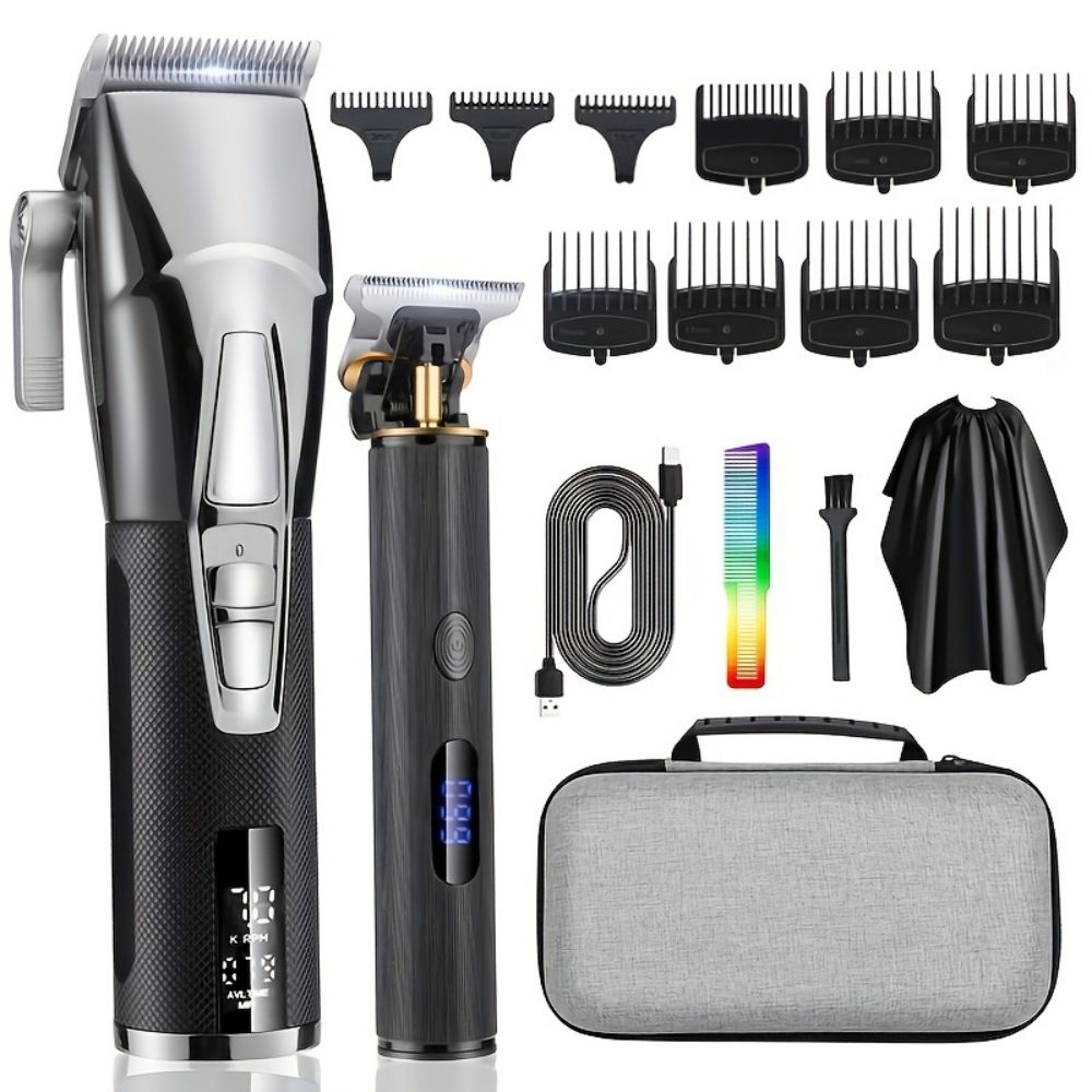Professional Cordless Hair Cli - Men'S Grooming Bag recensie en prijs
