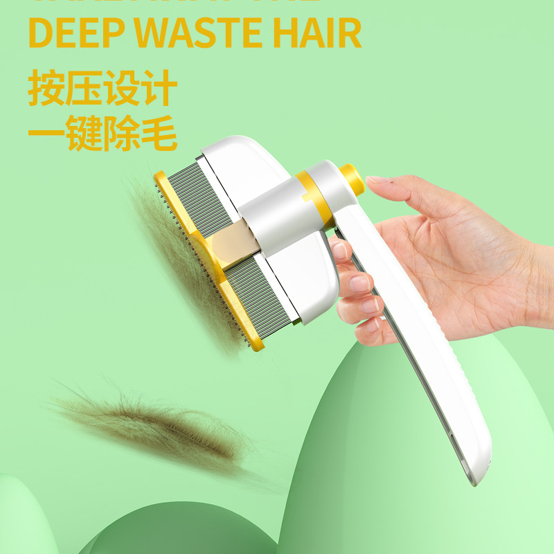Self-Cleaning Grooming Brush f - Comb Fine Tooth recensie en prijs