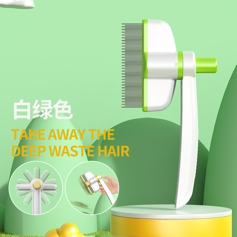 Self-Cleaning Grooming Brush f - Comb Fine Tooth recensie en prijs