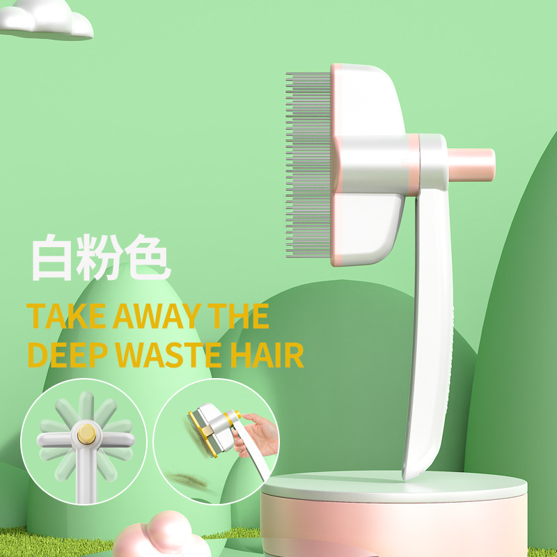 Self-Cleaning Grooming Brush f - Comb Fine Tooth recensie en prijs