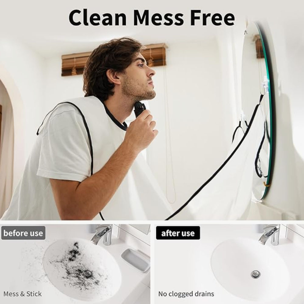 Beard Bib with2 Hooks,Men’s No - Mens Grooming Barber recensie en prijs