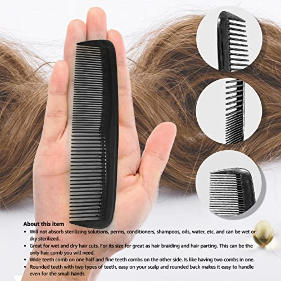 Hair care 4-pack comb set for  - Comb Fine Tooth recensie en prijs